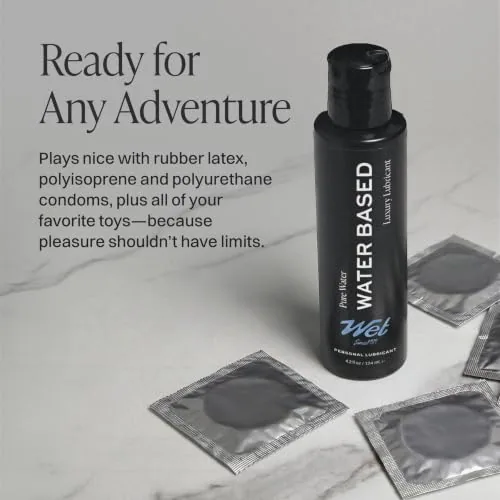 Wet Pure Water-Based Lube, 9 fl oz view 5