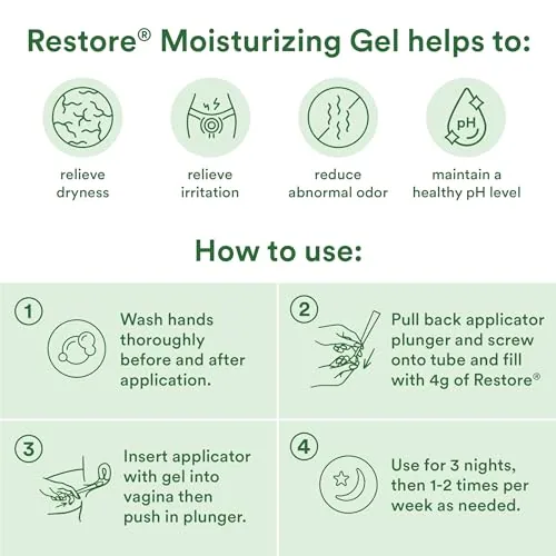 Good Clean Love Restore Moisturizing Gel, 2 oz view 2