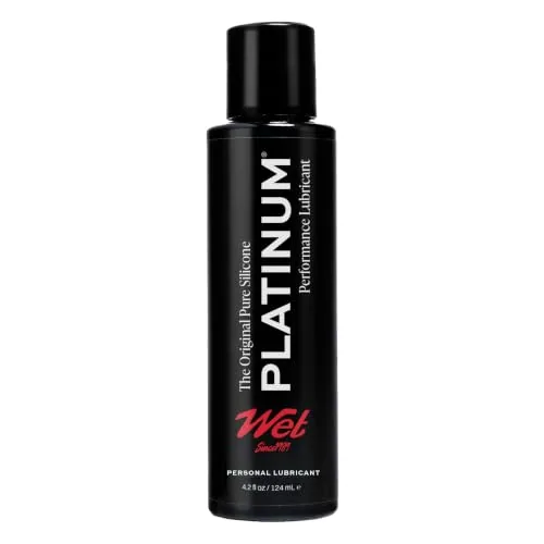 Wet Platinum Silicone Lube, 4.2 fl oz