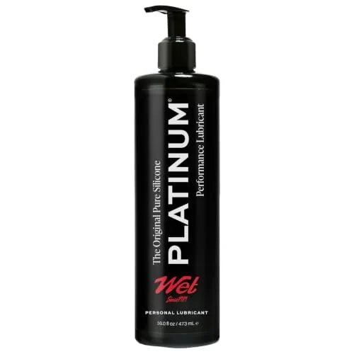 Wet Platinum Silicone Lube, 16 fl oz
