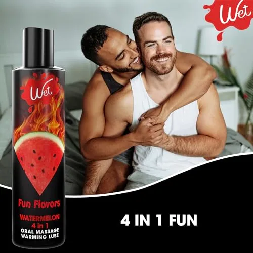 Wet Juicy Watermelon 4-in-1 Warming Lube, 3 fl oz view 5