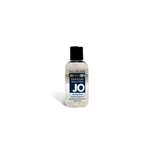JO All-in-One Silicone Massage Oil, 4 oz view 2
