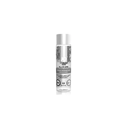 JO All-in-One Silicone Massage Oil, 4 oz