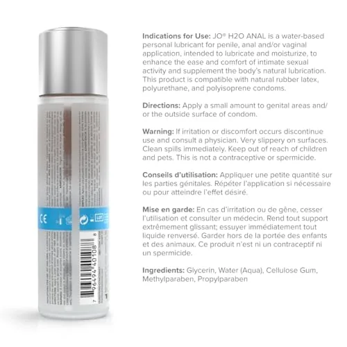 JO H2O Anal, 8 oz view 2