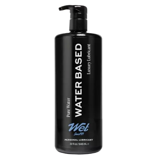 Wet Pure Water-Based Lube, 32 fl oz
