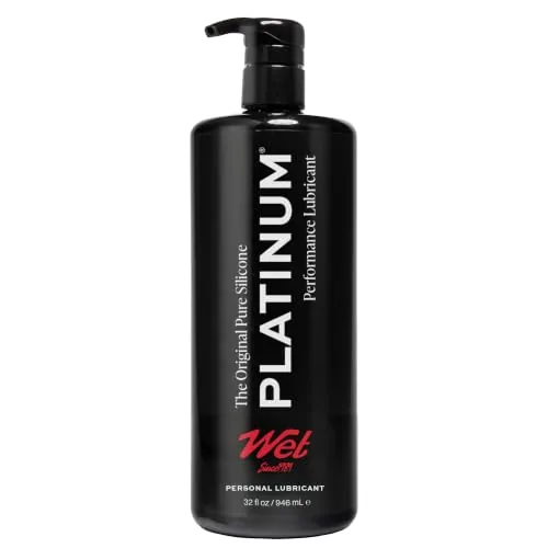 Wet Platinum Silicone Lube, 32 fl oz