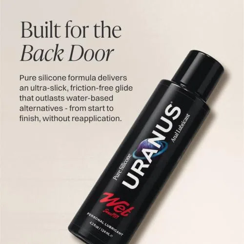 Wet Uranus Silicone Anal Lube, 3 fl oz view 3