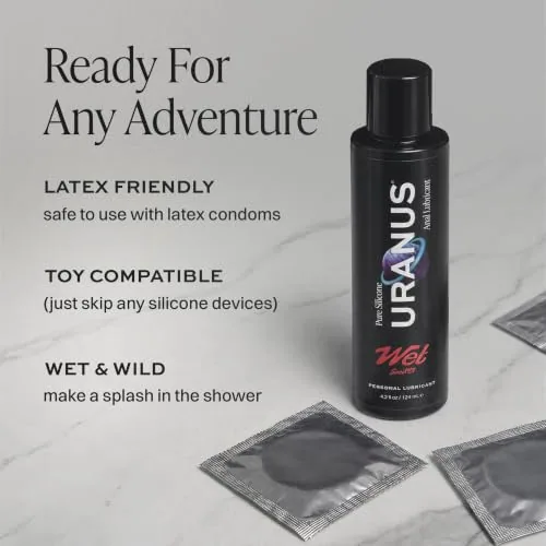 Wet Uranus Silicone Anal Lube, 3 fl oz view 5