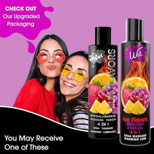 Wet Passion Punch 4-in-1 Warming Lube, 3 fl oz view 6