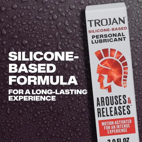 Trojan Arouses and Releases Silicone Lube, 3 fl oz view 3