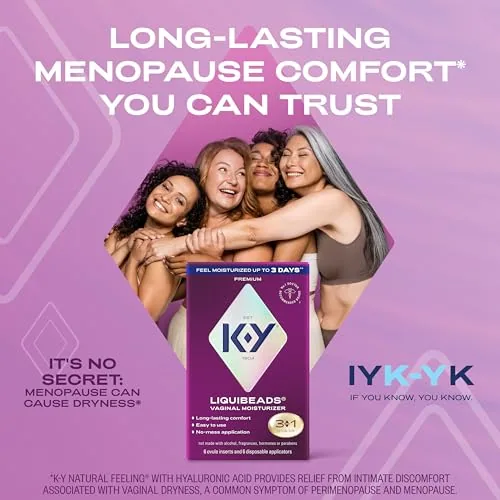 K-Y Liquibeads Vaginal Moisturizer Suppositories view 6