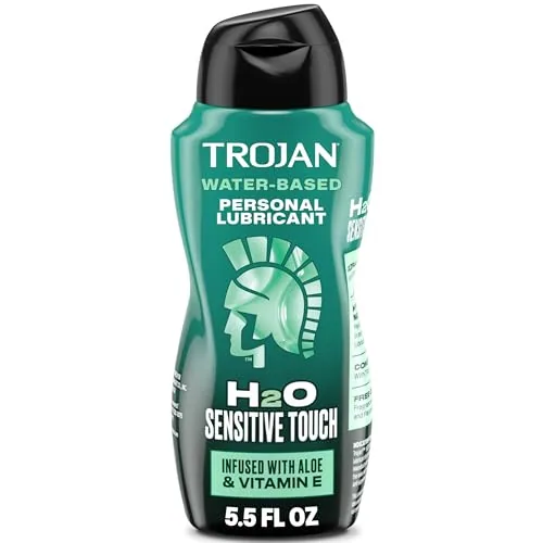 Trojan H2O Sensitive Touch Water-Based Lube, 5.5 fl oz