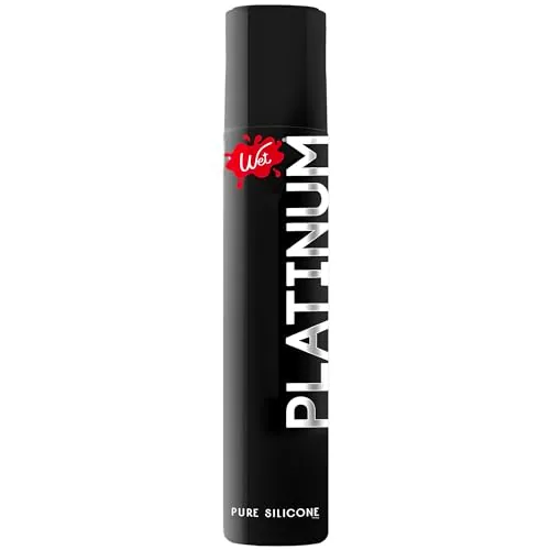 Wet Platinum Silicone Lube, 1 oz