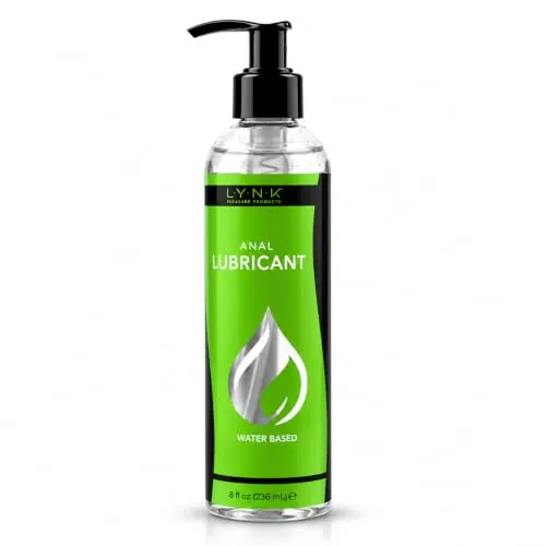 LYNK Water-Based Anal Lube, 8 oz