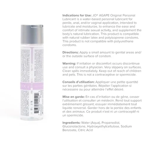 JO Agape Sensitive, 4 oz view 2