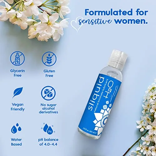 Sliquid H2O Water-Based Lube, 2 oz Travel view 4