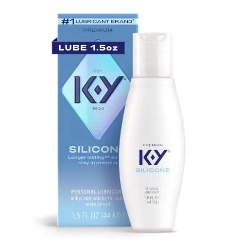 K-Y Silicone Lube, 1.5 oz