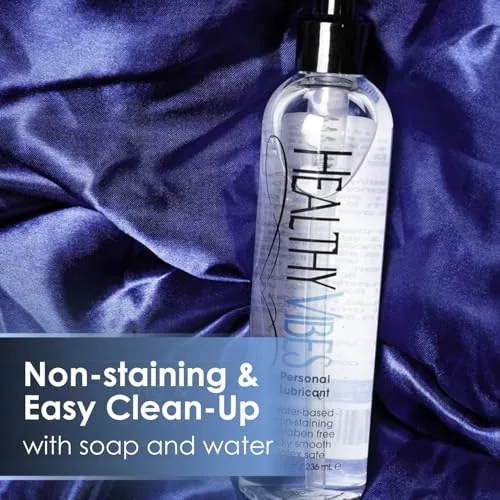 Healthy Vibes Water-Based Hand Pump Lube, 2 oz view 4