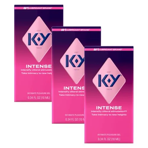 K-Y Intense Pleasure Gel, Toy Friendly, 0.34 oz