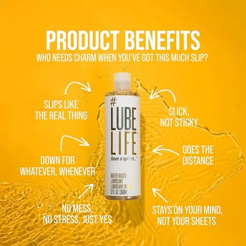 LubeLife Water Based Lube, 12 fl oz view 5