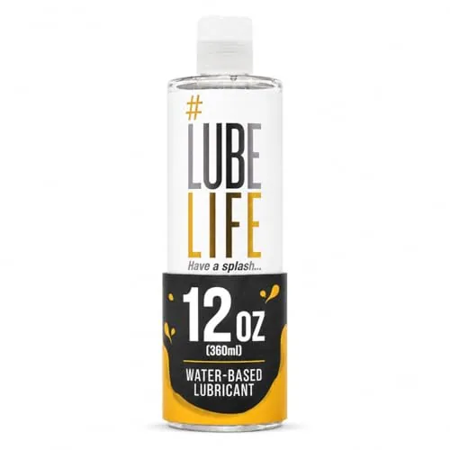 LubeLife Water Based Lube, 12 fl oz