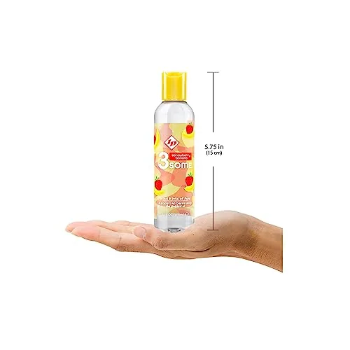ID 3some Massage Strawberry Banana, 4 oz view 3