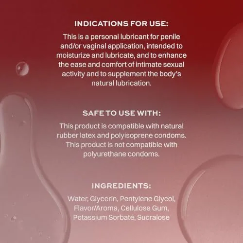 Wet Frosted Cupcake Edible Lube, 3 fl oz view 2