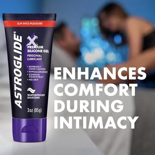 Astroglide X Silicone Gel Lube, 3 oz Travel view 3