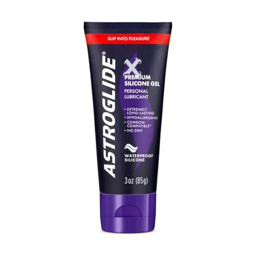 Astroglide X Silicone Gel Lube, 3 oz Travel