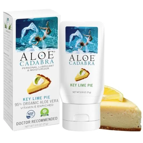 Aloe Cadabra Key Lime Pie Aloe Lube, 2.5 oz