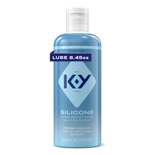 K-Y Silicone Lube, 8.45 oz