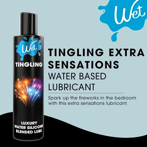 Wet Cool Tingle Water-Based Lube, 9 fl oz view 2
