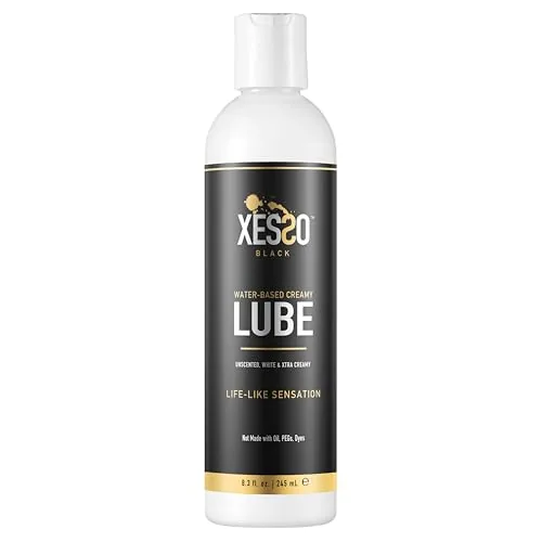 XESSO Creamy Water-Based Lube, Unscented, 8.3 oz