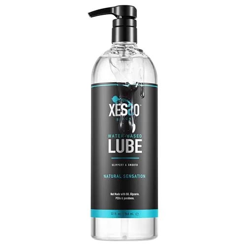 XESSO Water-Based Lube, 32 oz, Glycerin-Free