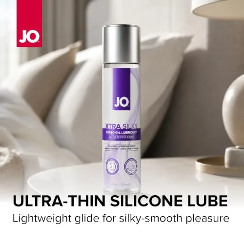 JO Xtra Silky Silicone, 4 oz view 3