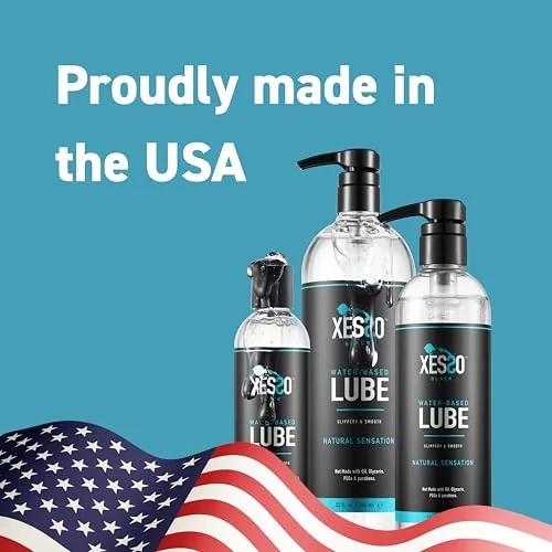 XESSO Water-Based Lube, 16 oz, Glycerin-Free view 6