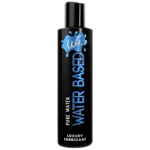 Wet Silver Water Based Lube, 9 oz