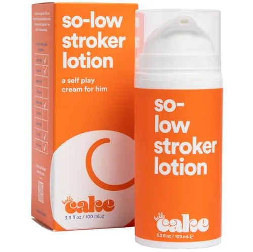 Hello Cake So-Low Stroker Lotion, 3.3 oz