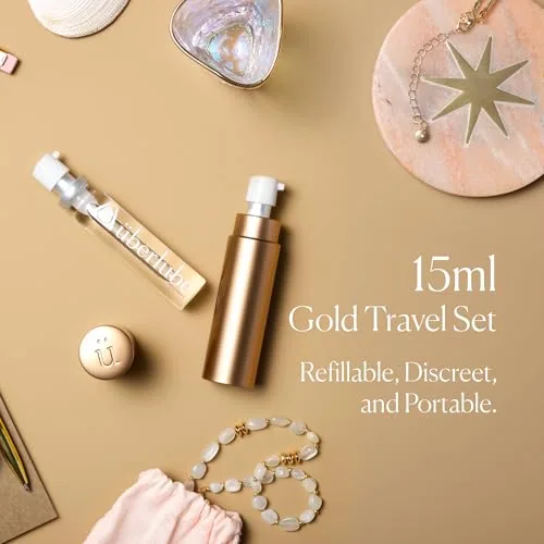 Uberlube Silicone Lube Travel Kit, Gold, 15 ml view 2