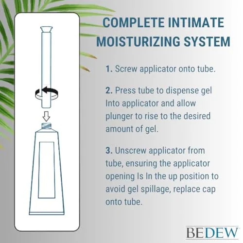 Aloe Cadabra BEDEW Vaginal Moisturizer, 2.9 oz + applicators view 3