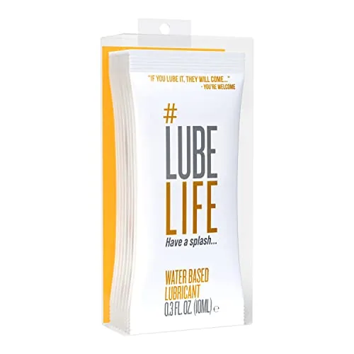 LubeLife Assortment Sampler, 8 x 0.3 fl oz packets