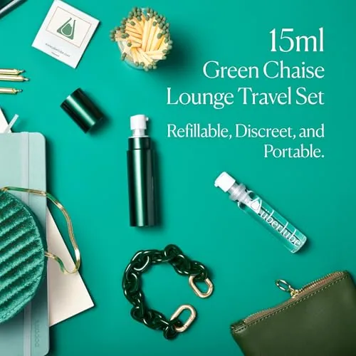 Uberlube Silicone Lube Travel Kit, Green, 15 ml view 2