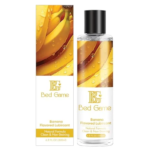 BED GAME Banana Flavored Water-Based Lube