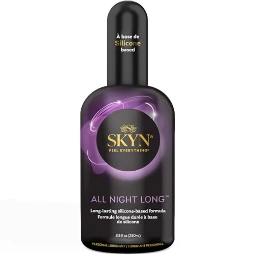 SKYN All Night Long Silicone Lube, 8.5 oz