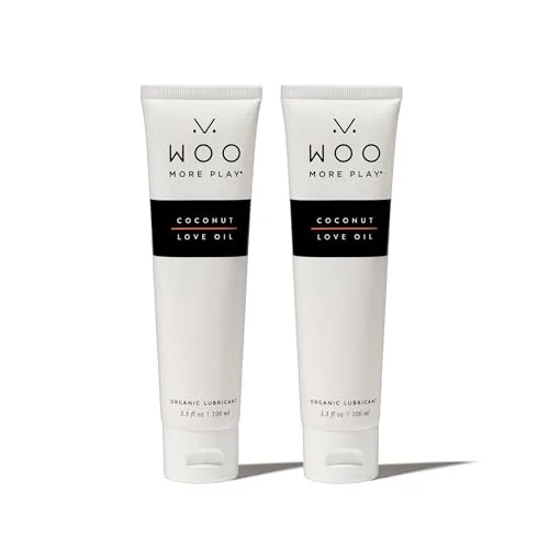 WOO More Play Coconut Love Oil, 2-Pack