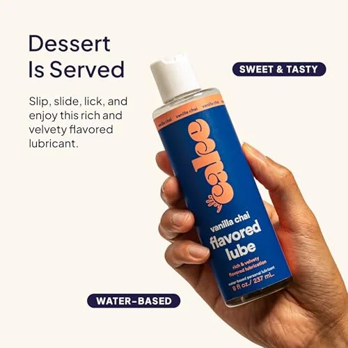 Hello Cake Vanilla Chai Flavored Lube, 8 oz view 5