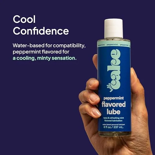 Hello Cake Peppermint Flavored Lube, 8 oz view 3