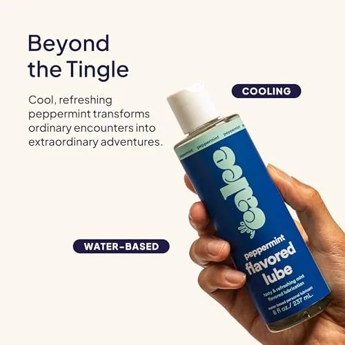 Hello Cake Peppermint Flavored Lube, 8 oz view 5