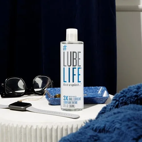 LubeLife 3X Water Based Anal Lube, 12 fl oz view 5