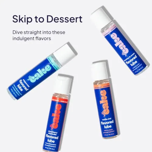 Hello Cake Flavored Lube Sample Pack, 4 x 1 oz view 5